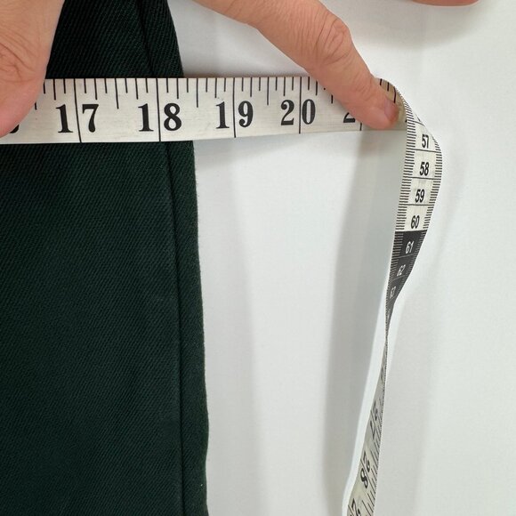 Tory Burch Green Sleeveless Belted Sheath Dress Women’s Size 6 - Picture 8 of 10